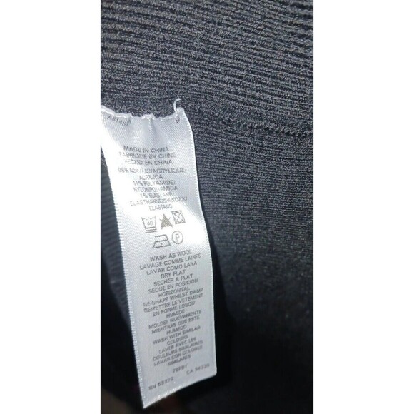 French Connection Black Long Sleeve Cowl‎ Neck Pullover Sweater Size Small - Picture 3 of 4